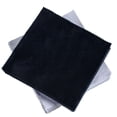 thumbnail image 3 of Paño de limpieza de microfibra negra para gafas de sol, 15 x 15 cm, 100 unidades, 3 of 7