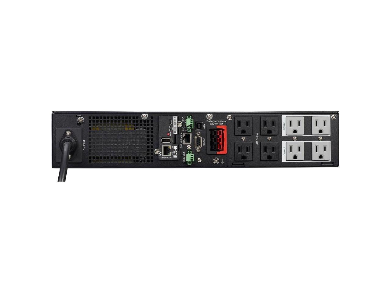 Eaton 5PX G2 1440VA 1440W 120V Line-Interactive UPS - 8 NEMA 5-15R Outlets, Cybersecure Network Card Option, Extended Run, 2U Rack/Tower - 5PX G2 1440VA Rack/Tower UPS - 5 Minute Stand