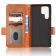 thumbnail image 2 of Dteck Wallet Case for Samsung Galaxy S22 Plus, Flip Magnetic Synthetic Leather with Hand Strap Credit Card Slots Kickstand Business style Phone Cover For Samsung Galaxy S22 Plus, Brown, 2 of 11
