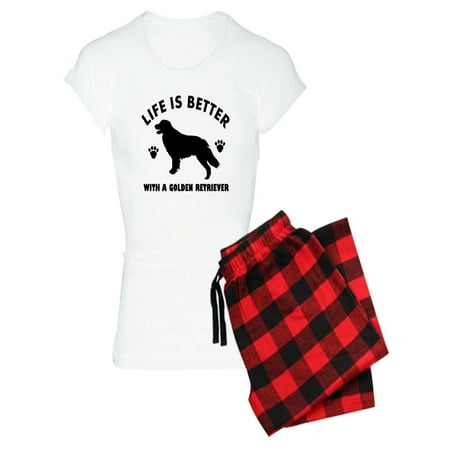

CafePress - Golden Retriever Breed Design Women s Light Pajama - Women s Light Pajamas