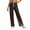 Coffee, variant on Women's Color Blocking Sparkly Sequins Dance Pants Wide Leg Bell Bottoms Flared Trousers Hop Jazz Disco Performance Grey M