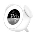 thumbnail image 4 of Luz de lámpara del despertador con función de repetición de música del despertador Bnco Yotijar Reloj despertador digital LED, 4 of 10