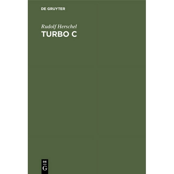 Turbo C, (Hardcover)