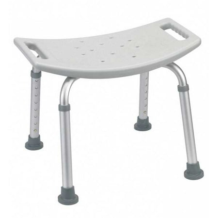 Roscoe Adjustable Bath Bench Shower Chair Without Back Walmart Com