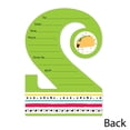thumbnail image 5 of Big Dot of Happiness Taco Twosday - Shaped Fill-in Invitations - Fiesta Second Birthday Party Invitation Cards with Envelopes - Set of 12, 5 of 7