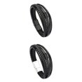 thumbnail image 1 of 2 Uds de material cuero Brazalete Envolvente Vintage Fuerte Accesorio Fernando Brazaletes anchos, 1 of 7