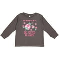 thumbnail image 3 of Inktastic I'm Going to Be a Big Sister in March Girls Long Sleeve Toddler T-Shirt, 3 of 5