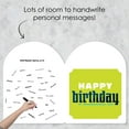 thumbnail image 3 of Big Dot of Happiness Boy 13th Birthday - Happy Official Teenager Birthday Giant Greeting Card - Big Shaped Jumborific Card, 3 of 7