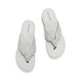 thumbnail image 4 of DREAM PAIRS Platform Flip Flops for Women Cushioned Thong Sandals with Soft Eva Foam Insole Lightweight Lycra fabric Comfort Dressy Slides Slippers for Summer Beach, 4 of 7