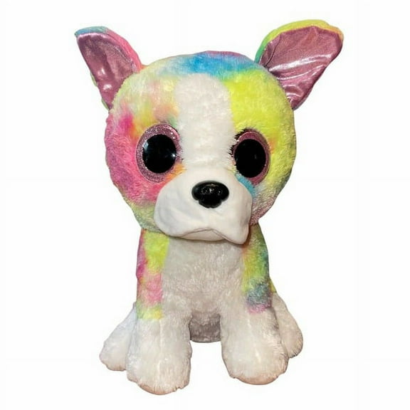TY Beanie Boos - ISLA the Rainbow Dog (Glitter Eyes) 6" Limited Exclusive* (NO TY HANG TAG)