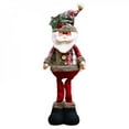 thumbnail image 4 of Big Clearance! Super Cute Christmas Plush Toys Long Leg Sitting Santa Clause Snowman Reindeer Dolls Decorations, 4 of 5