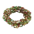 thumbnail image 1 of SARO NR425.M Beaded Napkin Rings with Christmas Wreath Design - Set of 4, 1 of 1