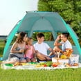 thumbnail image 4 of SUNOYAR Tent Sun Shelter, Pop up Beach Tent for 4-6 Person with UPF 50+UV Protection, Portable Shade Canopy for Camping, Picnics and Outdoor, 4 of 9
