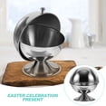 thumbnail image 3 of CRAFTHROU 1Set Small Sugar Bowl with Lid for Buffet in Silver 30 oz, 3 of 8