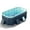 Navy Blue, variant on LHUAI Foldable Non-Inflatable Family Outdoor Swimming Pool, Rectangular Above Ground Pools For Backyard, Navy Blue, 89" x 54" x 20"