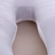 thumbnail image 2 of Funda Funda Algodón Tipo U para Mujeres Embarazadas (gris Blanco), 2 of 8