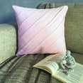 thumbnail image 3 of The HomeCentric Pink Throw Pillow Cover, Pillow Cases, Pack of 2, 12x12 inch (30x30 cm) Pillow Case, Faux Suede Square Throw Pillow Cover, Textured Pintucks, Solid Easter - Soft Pink, 3 of 10