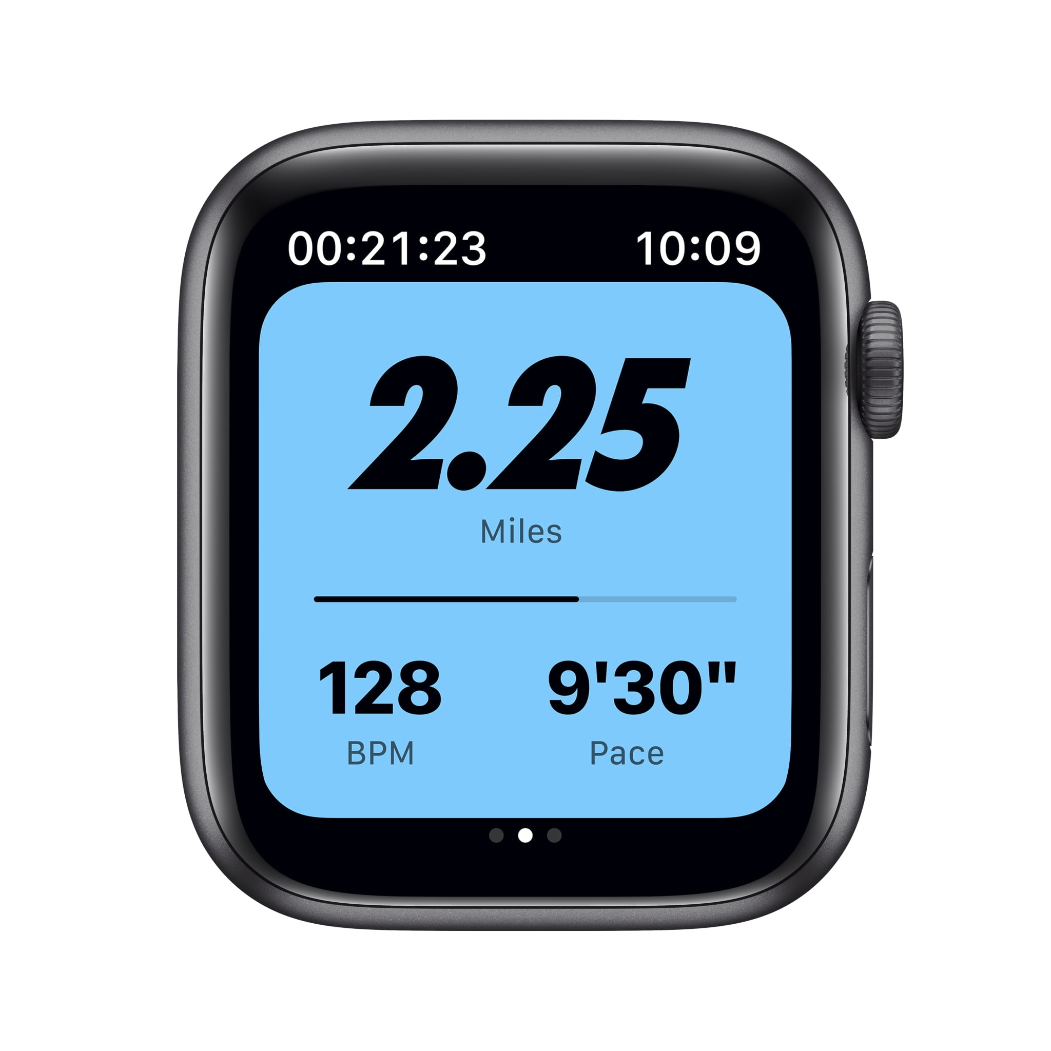 Apple Watch Nike Series 6 GPS, 44mm Space Gray Aluminum Case with 
