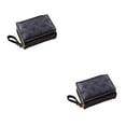 thumbnail image 2 of Cartera de moda Minnieouse para mujer de cuero con varias ranuras Negro 2Conjunto, 2 of 6