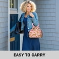 thumbnail image 6 of Golden Retriever with Flowers Drawstring Lunch Bag Women - Drawstring Lunch Bag Insulated for Work Office - Stain-Resistant Large Lunchbags for Women with Multi-Pockets, 6 of 6
