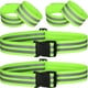 thumbnail image 1 of 6 Piezas Correa de Banda Reflectante Cinturón Reflectante de Seguridad Cinturón PT Cinturón Reflectante de Alta Visibilidad para Brazo, muñeca, Tobillo, Pierna Correr Ciclismo, 1 of 5