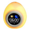 thumbnail image 1 of Alarm Clock for Kids Toddlers, Cute Touch Night Light with 6 White Noise Sound Machine, Ok to Wake Clock for Kids, 1 of 5