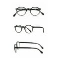 thumbnail image 5 of 3 Pairs Round Reading Glasses Vintage Blue Light Blocking Mens Womens Readers, 5 of 5
