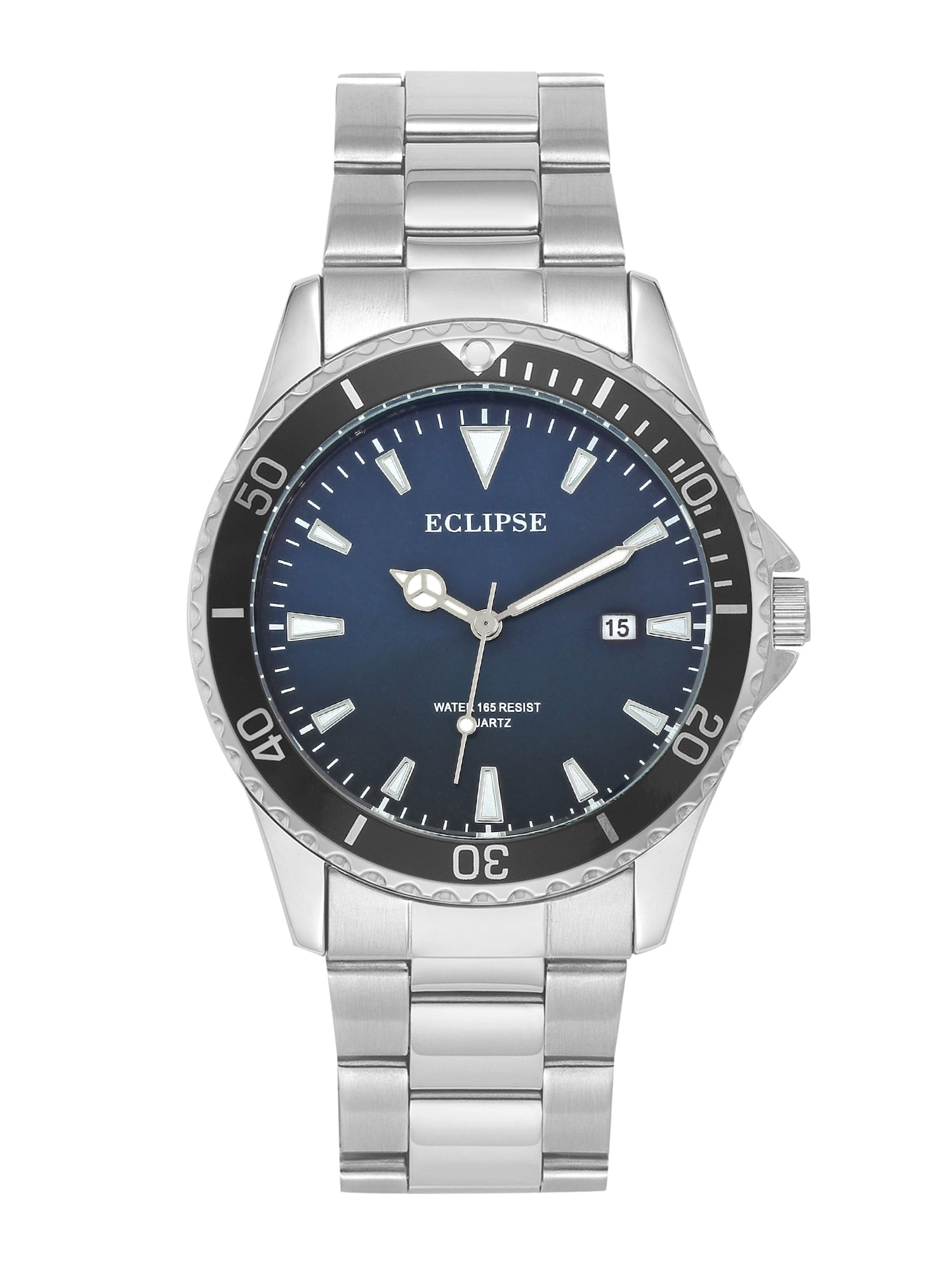 Eclipse by Armitron Men s Two Tone and Black Calendar Watch