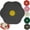 Black, variant on Flower Scratching Pad for Cats on Wall, 2025 Upgrade Self-Adhesive Cat Scratching Mats, Wall Floor Mounted Cat Scratching Board Scratcher Pads for Couch Carpets Doors Furniture Protector (Black)