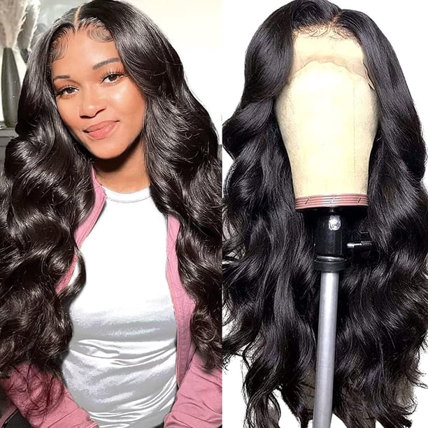 Body Wave HD Transparent Lace Front Wigs Human Hair for  display picture 1