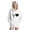 B White, variant on HAPIMO Women's Cat Ear Hoodies Y2K Cute Printed Sweatshirt Loose Fit Long Sleeve Pullover Tops Spring Fall Fashion Sweatshirts Black M