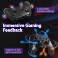 thumbnail image 6 of Fosmon For Switch 2 Pro Controller, Gaming PC Controller, Nintendo Switch Pro Controller with Programmable Button, 2.4G Wireless Bluetooth Controller, 6 of 7