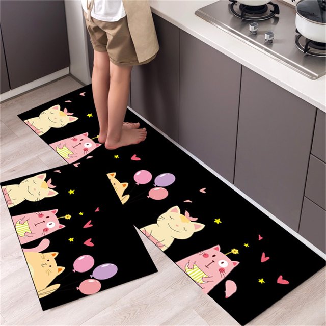 Felpudo de entrada Jadeshay Alfombras de cocina y baño Material poliéster
