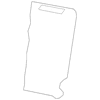 Genuine OE Volvo Seat Back Cover - 39862959