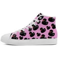 thumbnail image 3 of Aidianart Womens Duck High Top Shoes High Top Canvas Sneakers Size 14, 3 of 5