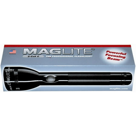 MAG Instrument Maglite 2C-Cell Flashlight, Black