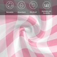 thumbnail image 5 of Pink Checkered Cloth Napkins, Pink White Buffalo Plaid Washable and Reusable Dinner Napkins Set of 6, Table Napkin for Kitchen Party Birthday Wedding Hotel Housewarming 20"x20", 5 of 8
