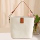 thumbnail image 1 of Bolso de mano para mujer, Bolso tipo cubo de lona, ​​bandolera cuadrada Ins a la moda, Bolso Hobo sencillo, 1 of 9