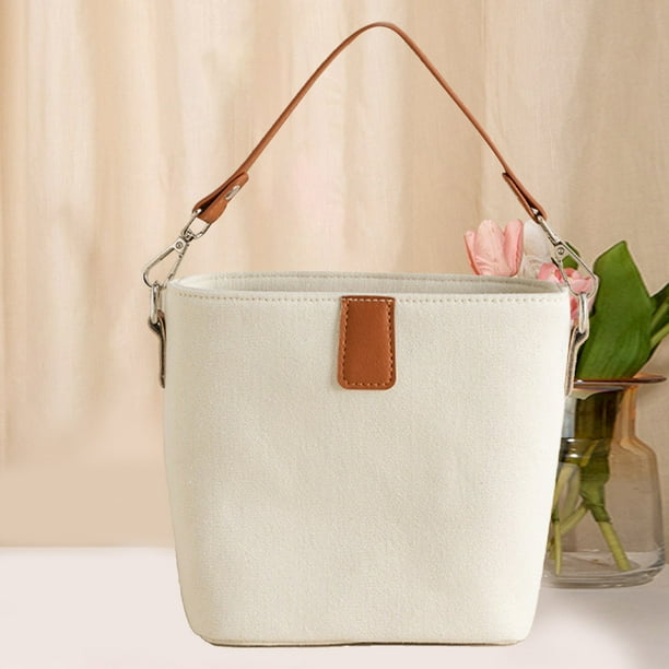 Bolso de mano para mujer, Bolso tipo cubo de lona, bandolera cuadrada Ins a la moda, Bolso Hobo sencillo