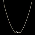 thumbnail image 4 of Gold LOVE Charm Bikini Belly Waist Lower Back Link Body Chain, 4 of 4
