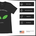 thumbnail image 6 of Alien Eyes V-Neck T-shirt Funny Space UFO Hunter Believe Flying Saucer Universe July 2 World UFO Day Stay Weird Tee, 6 of 7