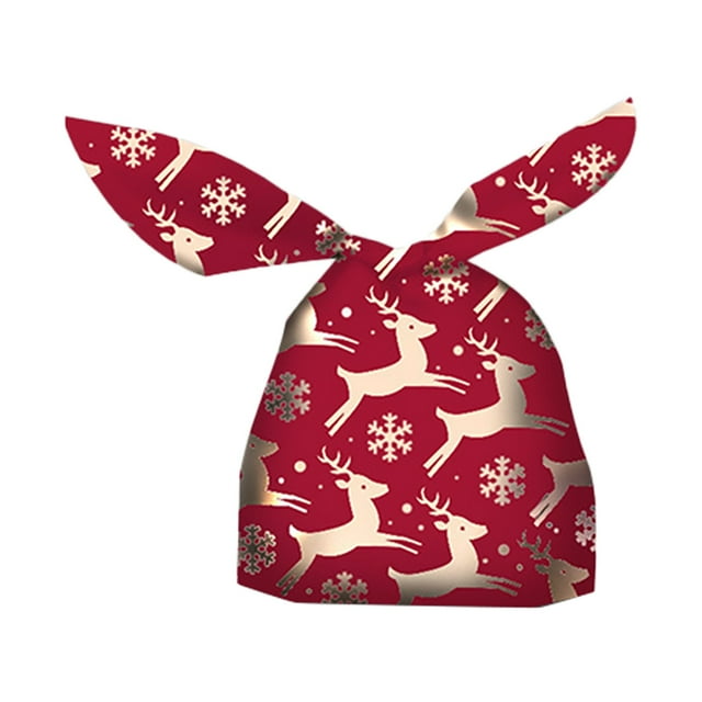 Binwennn Christmas Candy Packaging Bag Rabbit Nougat Dessert Bag Storage Containers for Bedroom Clothe Storage