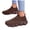 Coffee, variant on Mens Womens Slip on Loafers Lightweight Walking Tennis Shoes Laceless Running Sneakers Mesh Jogging Casual Athletic Shoes White Size 9