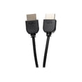 thumbnail image 3 of C2G 10ft HDMI Cable with Low Profile Connectors - Flexible - Std Speed - Standard - HDMI cable - HDMI male to HDMI male - 10 ft - double shielded - black, 3 of 5