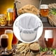 thumbnail image 2 of Bolsas de cerveza reutilizables, 1 paquete, extra grande, 16.0 x 11.0 in, bolsa de colador de malla fina para elaboración casera, lúpulo, granos, vino, cerveza, elaboración de cerveza con cordón,, 2 of 5