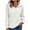 White2#, variant on Caywon Women's Sweater Solid Color Turn-Down Collar Loose Long Sleeve Sweater Top Cozy Design Loose Fit Suitable for Daily Wear Weekend