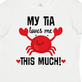 thumbnail image 4 of Inktastic My Tia Loves Me Nephew Boys or Girls Toddler T-Shirt, 4 of 5