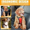thumbnail image 4 of Musonic Arnés de seguridad para perros con cinturón de seguridad para la mayoría de los automóviles, chaleco con correa de viaje con correa para cinturón de seguridad para automóvil, ajustab, 4 of 5