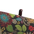 thumbnail image 4 of Jordan Manufacturing 72" x 22" Gaya Pizzazz Multicolor Floral Rectangular Outdoor Chaise Lounge Cushion with Ties and Hanger Loop, 4 of 11