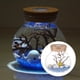 thumbnail image 4 of Cúpula de cristal de mesa *Decoración Miniatura Figuras de plantas transparentes DIY Obra de arte con madera Beluga de arena azul, 4 of 9